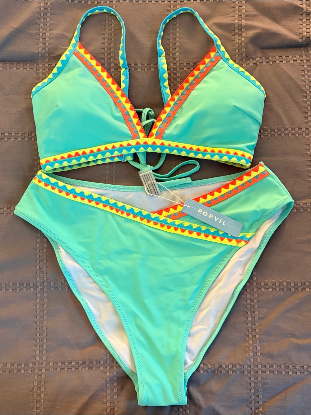 NWT Popvil Neon Bikini